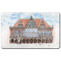 Preview: Frühstücksbrettchen Brettchen Aquarell Maritim Kunst Druck Kunstdruck Bremen Bremer Rathaus Nordsee Souvenir Souvenirs